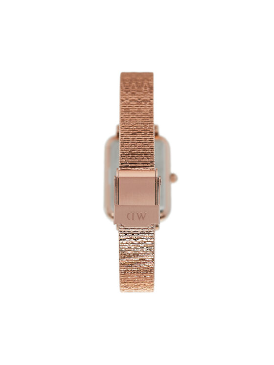 Daniel Wellington Годинник Daniel Wellington Quadro Lumine Pressed Piano DW00100578 Золотий