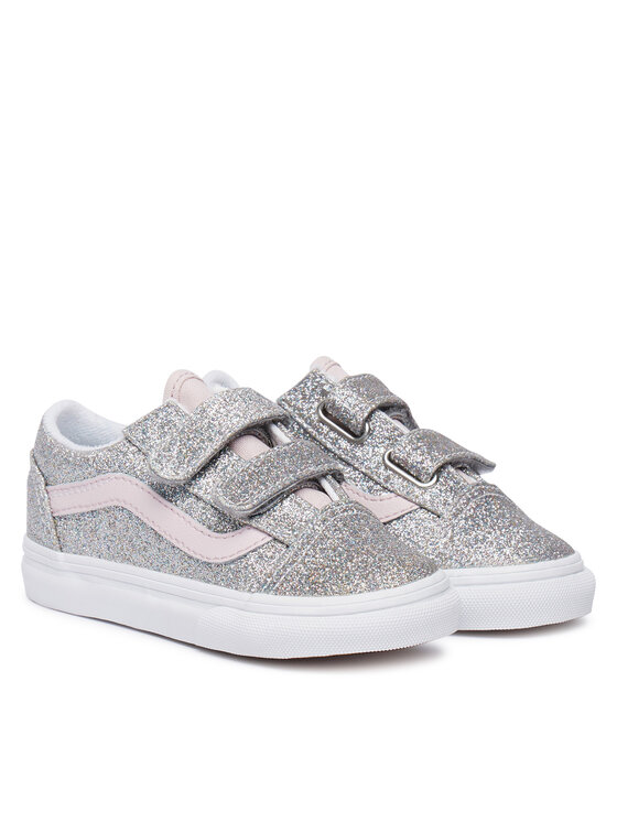Vans Tenis superge Vans Old Skool V VN000VB2HN31 Srebrna