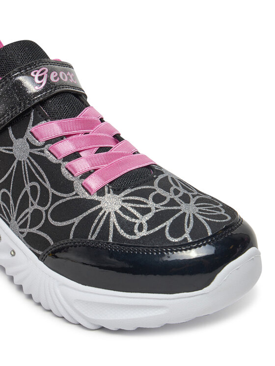 Geox Sneakersy Geox J Assister G. A  J26E9A 0BLKN C0922 DD Čierna