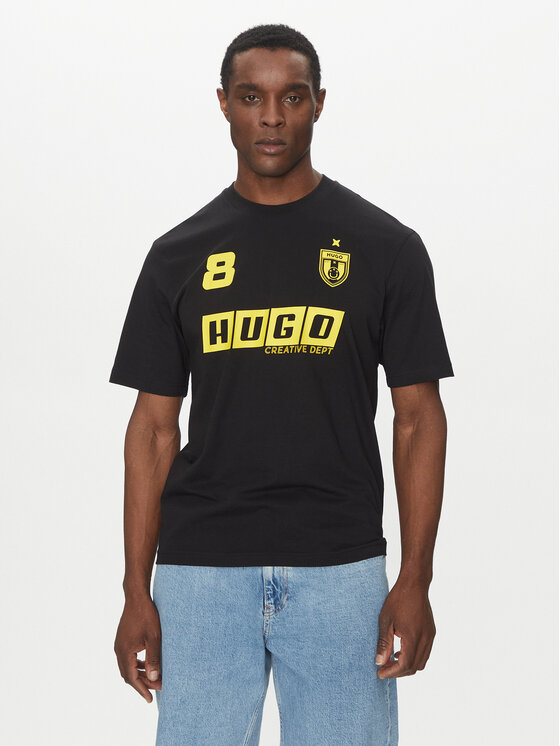 HUGO HUGO T-shirt Nebulop 50541252 Nero Regular Fit