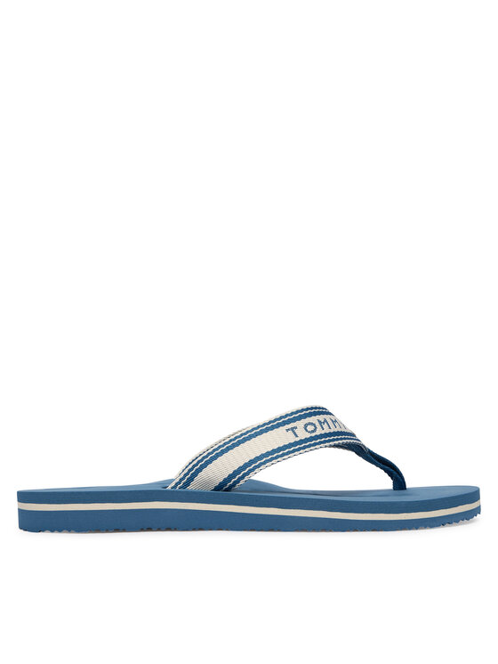 Tommy Hilfiger Σαγιονάρες Tommy Hilfiger Th Webbing Summer Sandal FW0FW09193 Μπλε