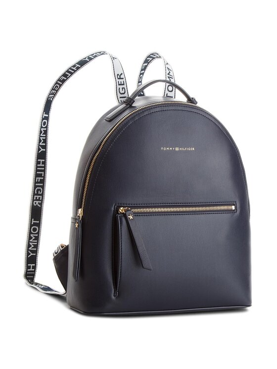 Tommy Hilfiger Nahrbtnik Tommy Hilfiger Iconic Tommy Backpack AW0AW05592 Mornarsko modra
