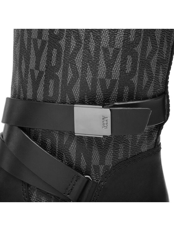 DKNY Členková obuv DKNY Taeta K2312709 Čierna