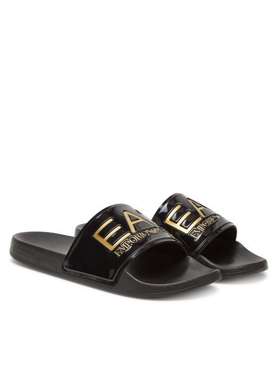 EA7 Emporio Armani Шльопанці EA7 Emporio Armani 7X000108 AF15118 PC001 Чорний