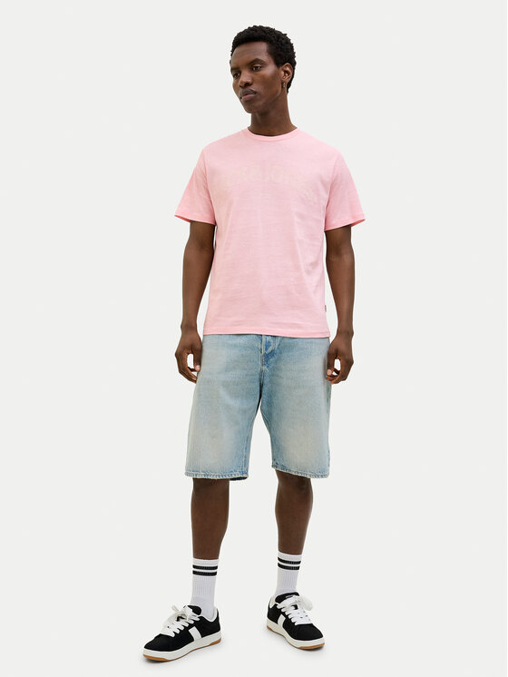 Jack & Jones Jack & Jones Футболка Almeria 12276962 Рожевий Regular Fit