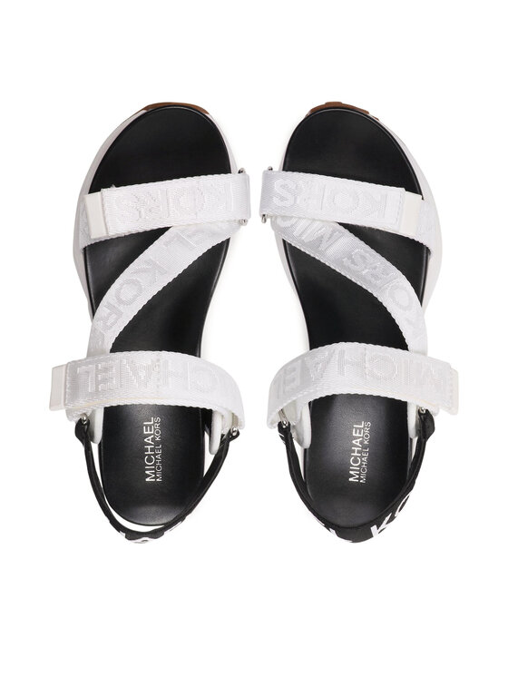 MICHAEL Michael Kors Сандали MICHAEL Michael Kors Maddox Sandal 43R2MXFS1D Бял