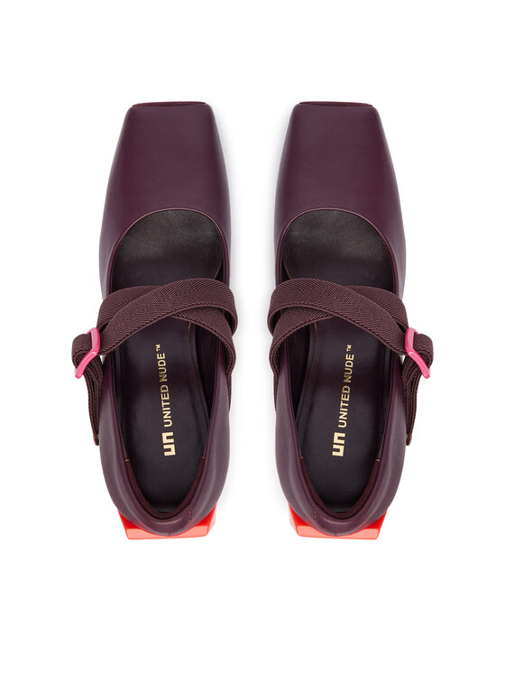 United Nude Laiviņas United Nude Gem Swan HI 1102999316 Bordo