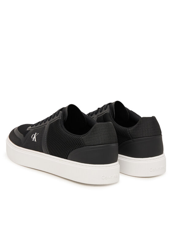 Calvin Klein Sneakers Calvin Klein Claccic Cups Laceup Knit HM0HM02130 Negru