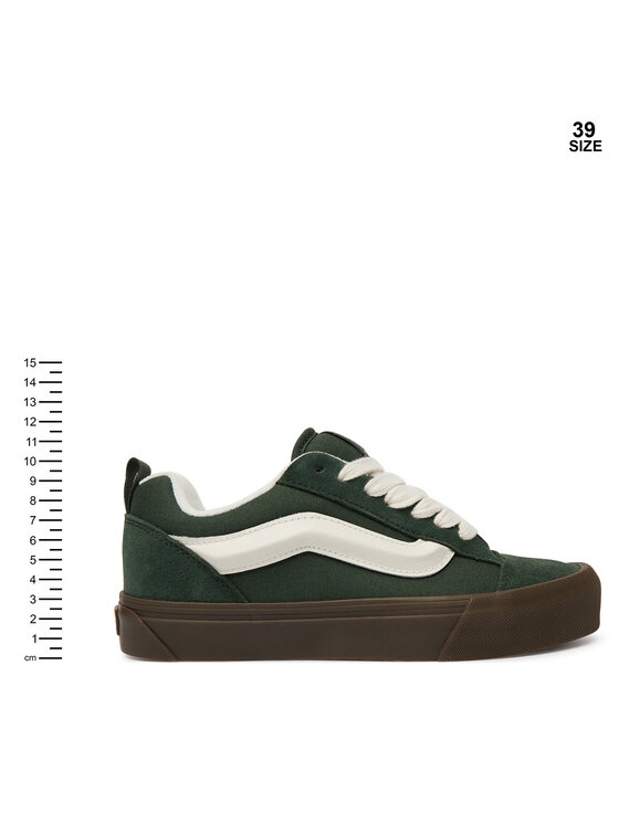 Vans Tenisówki Vans Knu Skool VN000D2TTD81 Zielony ciemny