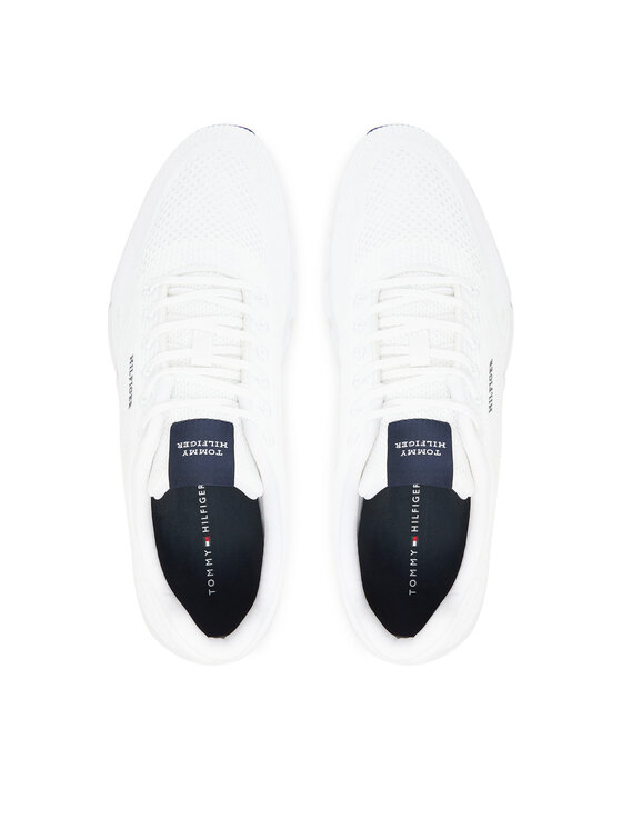 Tommy Hilfiger Sneakersy Tommy Hilfiger Modern Comfort Run Knit FM0FM05524 Bílá
