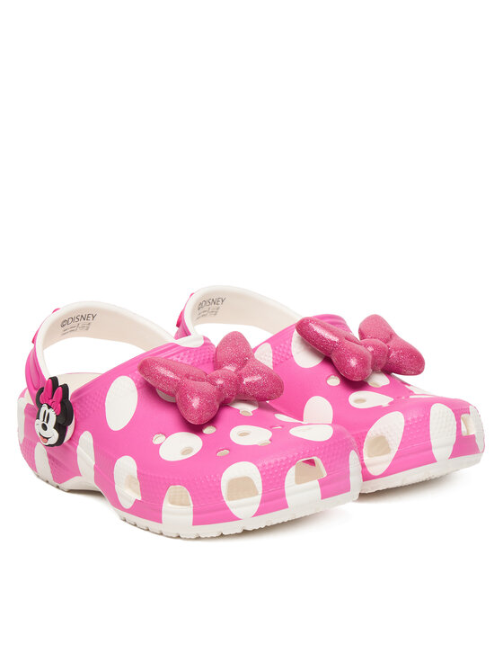 Crocs Шльопанці Crocs Kids Minnie Mouse Classic Clog 212294 Рожевий