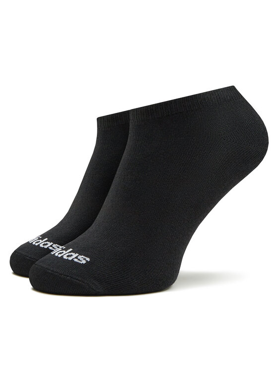 adidas Calcetines tobilleros adidas Thin Linear Low-Cut Socks 3 Pairs IC1299 Negro