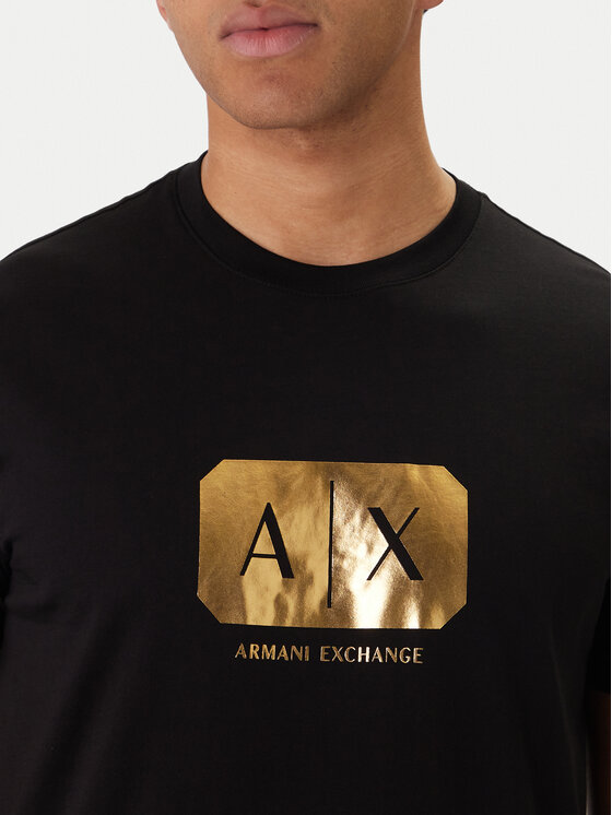 Armani Exchange Armani Exchange Футболка XM002826 AF12308 UC001 Чорний Regular Fit