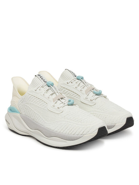 Clarks Снікерcи Clarks Pace Rise 26187374 Білий