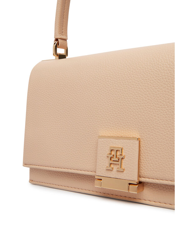 Tommy Hilfiger Geantă Tommy Hilfiger Th Monogram Pebble Grain Crossbody Bag AW0AW17216 Roz