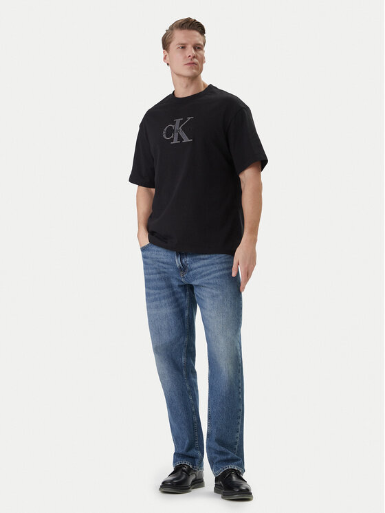Calvin Klein Jeans Calvin Klein Jeans Camiseta LV04RF819G Negro Regular Fit
