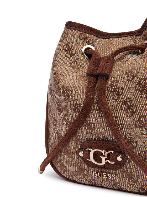 Guess Ročna torba Guess Samantha Mini HWJG23 13770 Rjava