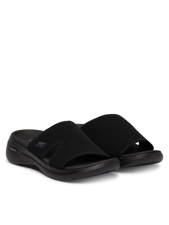 Skechers Шльопанці Skechers Go Walk Arch Fit 140274/BBK Чорний