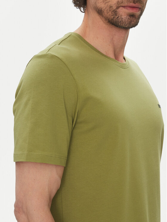 BOSS BOSS Футболка Mix&Match 50515312 Зелений Regular Fit