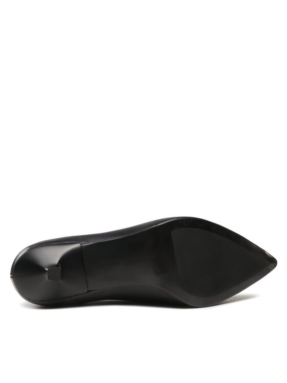 Tommy Hilfiger Poltopánky Tommy Hilfiger Pointy Kitten Heel Pump FW0FW07524 Čierna