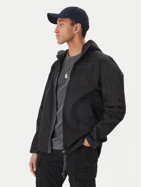 G-STAR G-Star Raw Átmeneti kabát Batt D26502-5126 Fekete Regular Fit