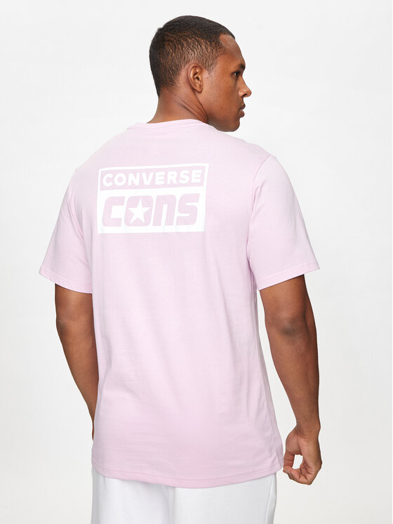 Converse Converse Camiseta M Cons Tee 10021134-A26 Violeta Regular Fit