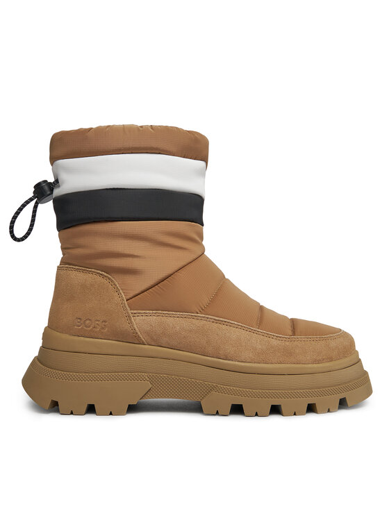 Śniegowce Boss Foster Bootie 50504545 Beżowy | Eobuwie.com.pl
