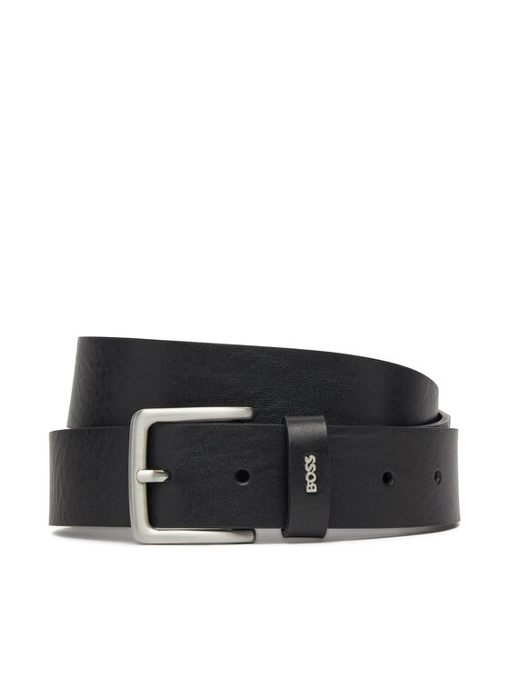 BOSS Vīriešu josta BOSS 50548370 Melns