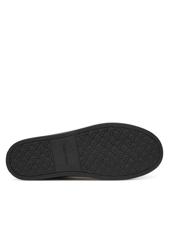 Calvin Klein Superge Calvin Klein Classic Cup Laceup Zip Lth YM0YM01437 Črna