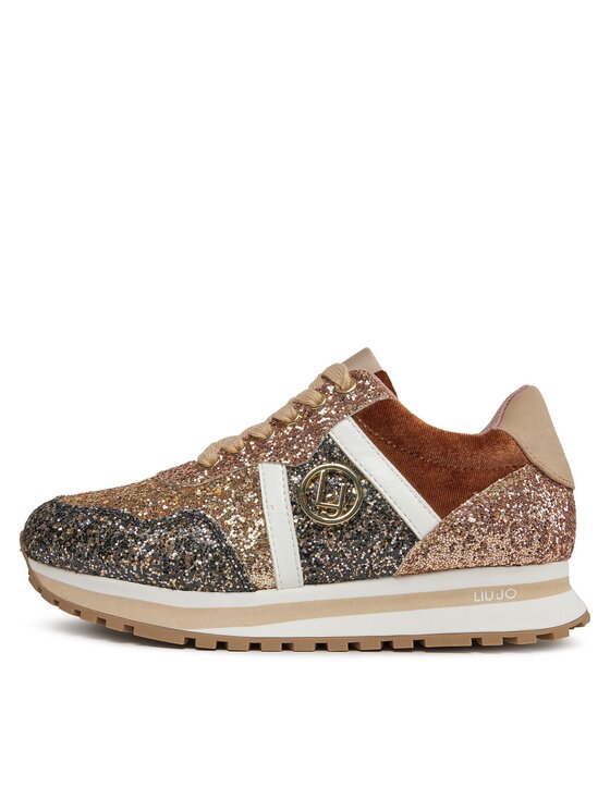 Liu Jo Sneakersy Liu Jo Wonder 629 4F3701 TX007 Złoty