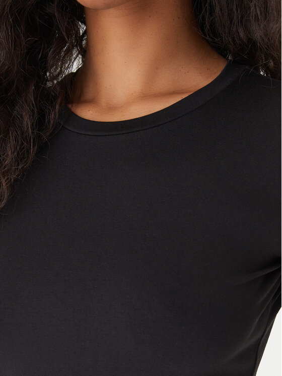 HUGO HUGO Camiseta Darnelia 50515019 Negro Slim Fit
