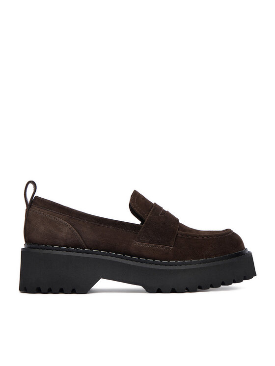 Loafersy Badura EO-ARYA-LT017-1 Brązowy