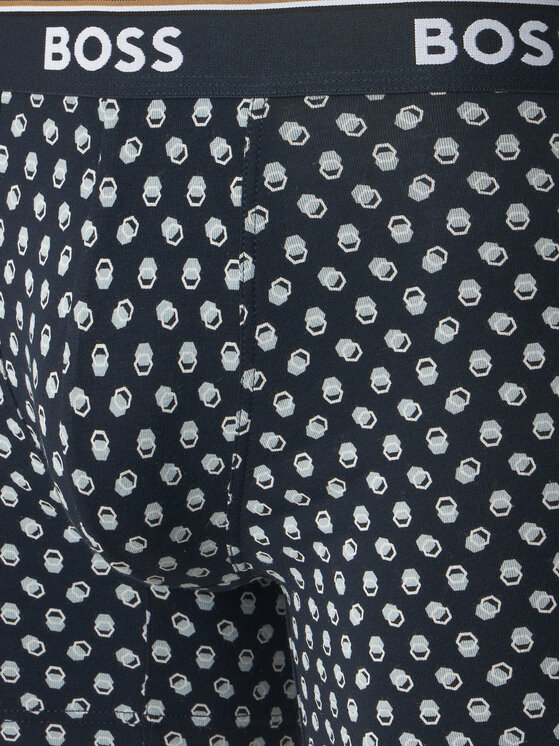 BOSS BOSS Conjunto de calzoncillos boxer BoxerBr 3P Power Des 50554438 Azul marino