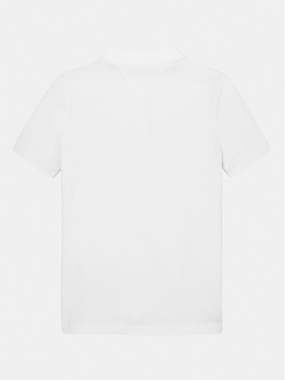Tommy Hilfiger Tommy Hilfiger Polo majica KB0KB09528 D Bela Regular Fit