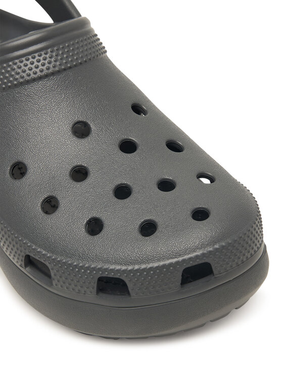 Crocs Шльопанці Crocs Classic Platform Buckle Clog 213230 Сірий