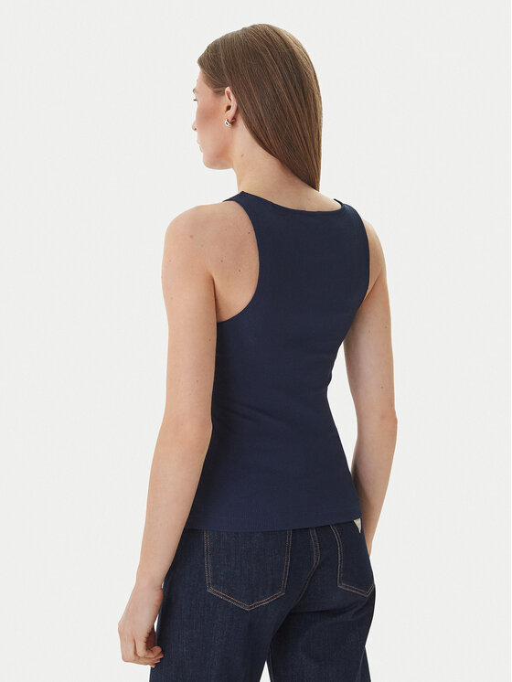 Guess Guess Топ W6RP39 KD092 Cиній Regular Fit