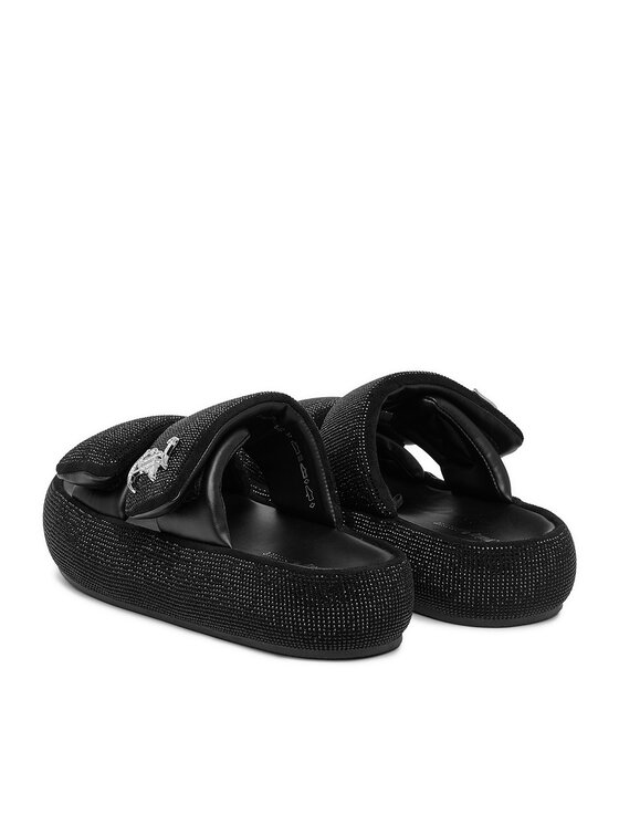Juicy Couture Шльопанці Juicy Couture CEO-WSS21515-02 Чорний