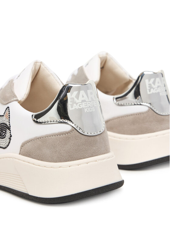 KARL LAGERFELD Снікерcи KARL LAGERFELD Z30986 S Білий