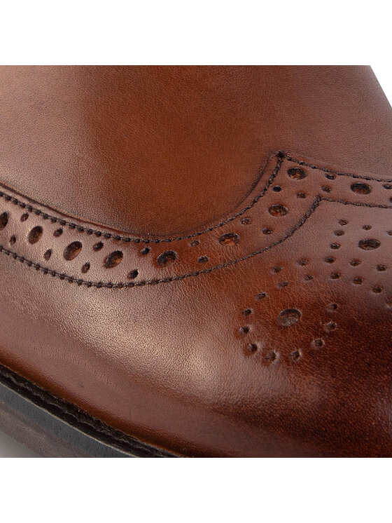 Clarks Μποτάκια με λάστιχο Clarks Ronnie Top 261449277 Καφέ