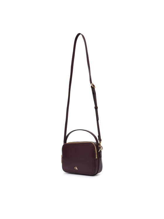 Calvin Klein Kabelka Calvin Klein Ck Hardware Camera Bag LV04F3678G Bordová