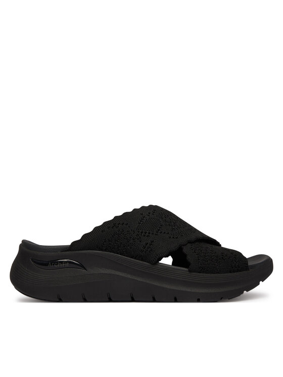 Klapki Skechers Arch Fit 2.0 164079/BBK Czarny