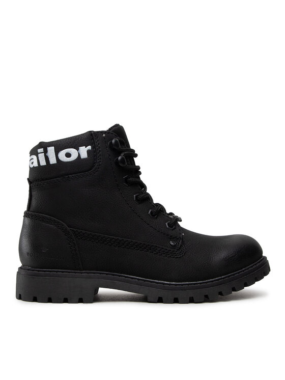 Tom Tailor Туристически oбувки Tom Tailor 219011400 Черен