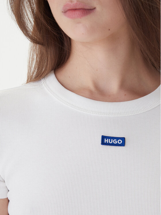 HUGO Hugo Футболка Baby 50510749 Білий Slim Fit