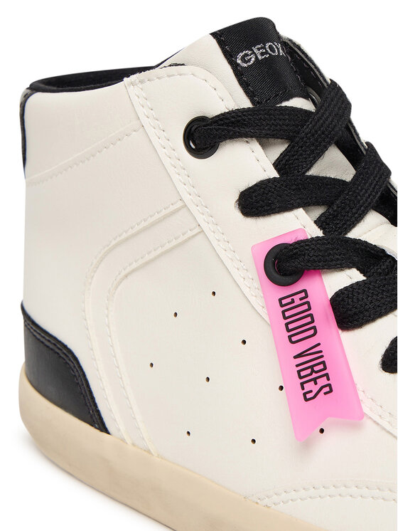 Geox Sneakersy Geox J Gisli J564NA 000BC C0404 D Bílá