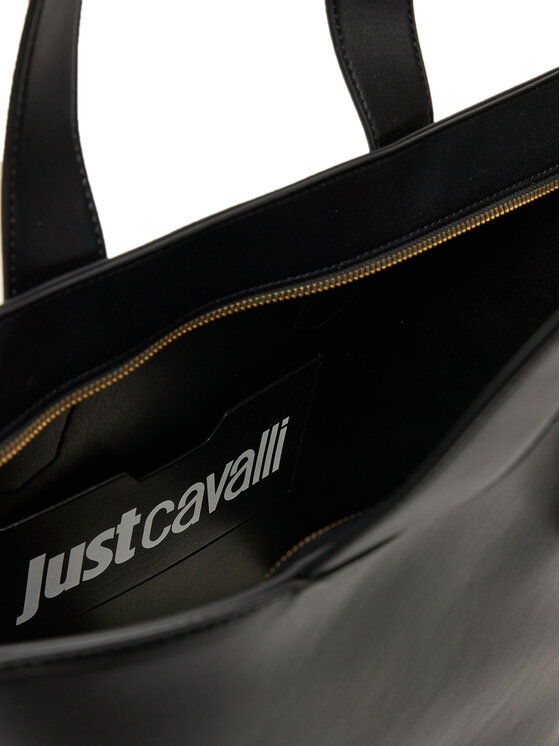 Just Cavalli Τσάντα Just Cavalli Iconic Snakes 78RA4BA5 ZSA89 Μαύρο