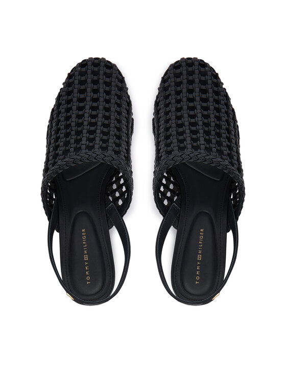Tommy Hilfiger Czółenka Tommy Hilfiger Pointed Toe FW0FW09213 Czarny