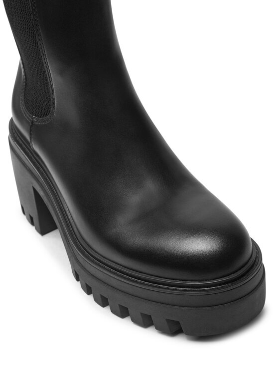 Calvin Klein Jeans Členková obuv Calvin Klein Jeans Chunky YW0YW01547 Čierna