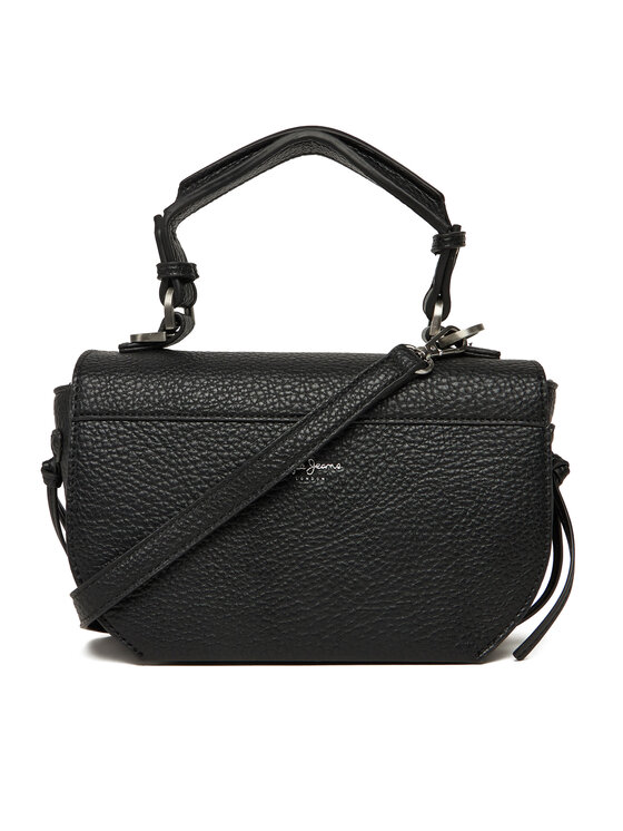 Pepe Jeans Kabelka Pepe Jeans Amber Script PL031664 Černá