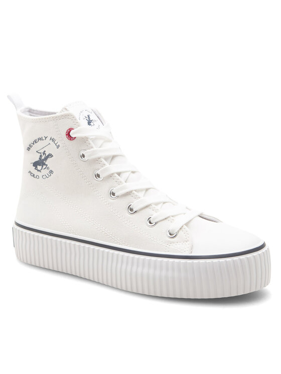 Beverly Hills Polo Club Plátenky Beverly Hills Polo Club BHPC026M Biela