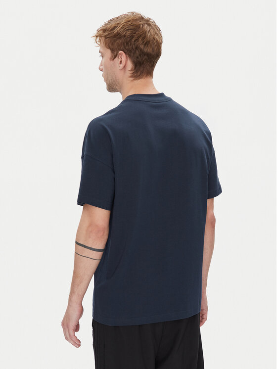 adidas adidas Marškinėliai ALL SZN JX5080 Tamsiai mėlyna Loose Fit